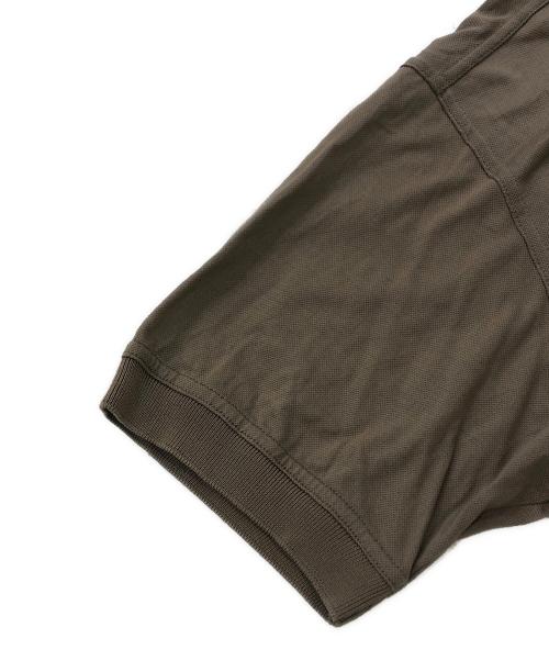 LOEWE（ロエベ）LOEWE (ロエベ) オールドアグラム刺繍ポロシャツ ブラウン サイズ:-の古着・服飾アイテム