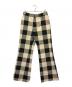 ACNE STUDIOS（アクネ ストゥディオス）の古着「コットンチェックパンツ」｜アイボリー×ブラック