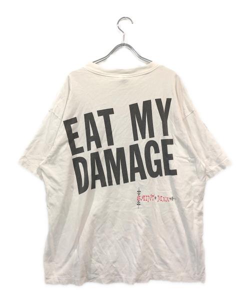 SAINT MICHAEL（セントマイケル）SAINT MICHAEL (セントマイケル) DIRTY PIG SS TEE ホワイト サイズ:Lの古着・服飾アイテム
