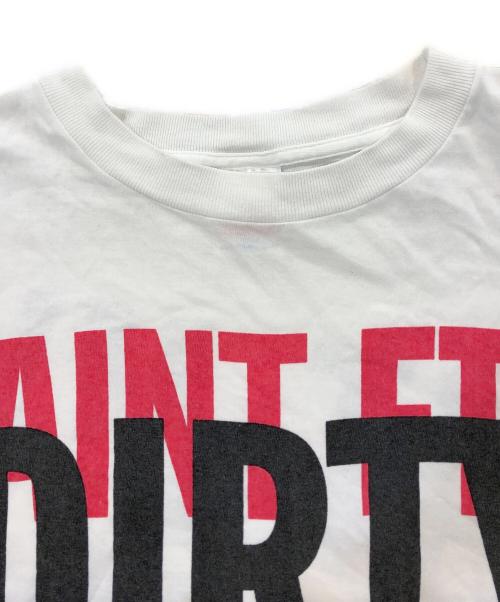 SAINT MICHAEL（セントマイケル）SAINT MICHAEL (セントマイケル) DIRTY PIG SS TEE ホワイト サイズ:Lの古着・服飾アイテム