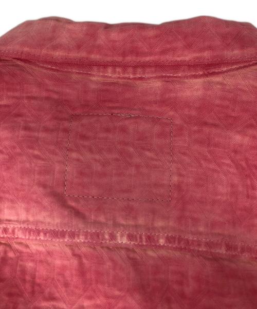 LEVI'S（リーバイス）LEVI'S (リーバイス) stussy (ステューシー) 2ndタイプDyed Jacquard Jacket ピンク サイズ:Mの古着・服飾アイテム