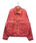 LEVI'S（リーバイス）の古着「2ndタイプDyed Jacquard Jacket」｜ピンク