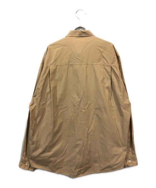 AURALEE（オーラリー）AURALEE (オーラリー) WASHED FINX TWILL BIG SHIRTS ベージュ サイズ:5の古着・服飾アイテム
