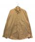 AURALEE（オーラリー）の古着「WASHED FINX TWILL BIG SHIRTS」｜ベージュ