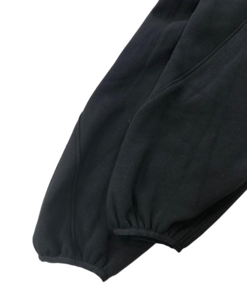 yoshio kubo（ヨシオクボ）yoshio kubo (ヨシオクボ) ツイストトップス ビッグシルエットスウェット ブラック サイズ:SIZE 1の古着・服飾アイテム