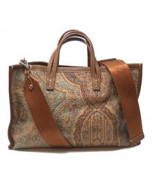 A VACATION（ア ヴァケーション）の古着「2WAYバッグ」｜ブラウン