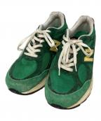 NEW BALANCEニューバランス）の古着「ローカットスニーカー」｜グリーン