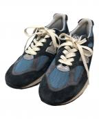 NEW BALANCEニューバランス）の古着「ローカットスニーカー」｜ネイビー