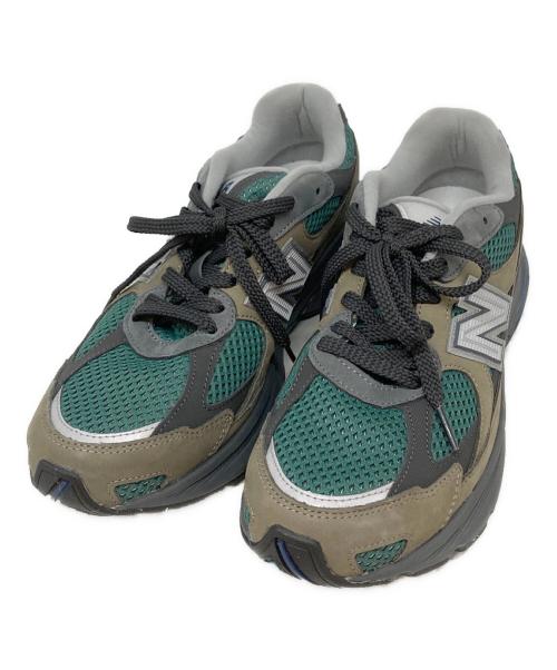 NEW BALANCE（ニューバランス）NEW BALANCE (ニューバランス) ローカットスニーカー カーキ サイズ:SIZE 28cmの古着・服飾アイテム