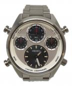 SEIKOセイコー）の古着「プロスペックス SPEEDTIMER」｜ホワイト×シルバー