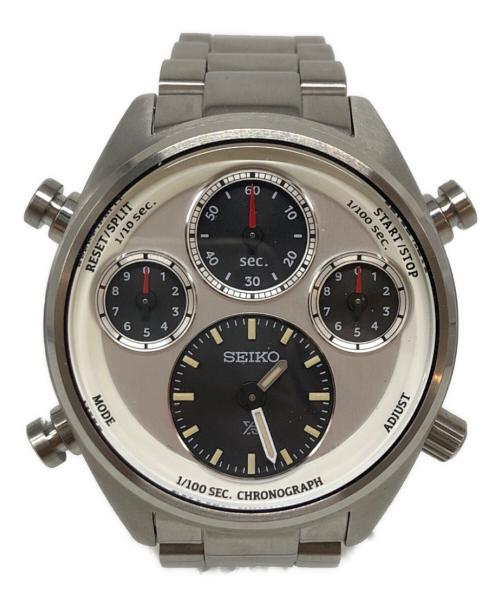 SEIKO（セイコー）SEIKO (セイコー) プロスペックス SPEEDTIMER ホワイト×シルバーの古着・服飾アイテム