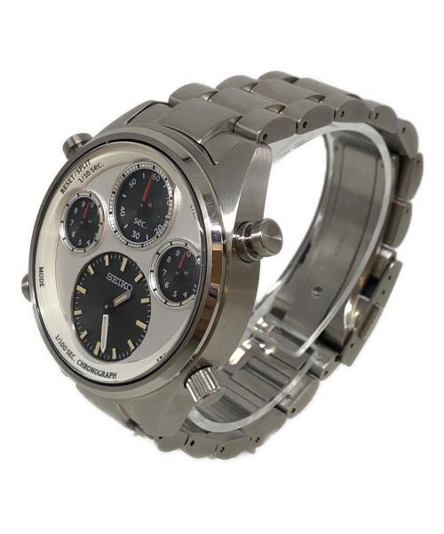 SEIKO（セイコー）SEIKO (セイコー) プロスペックス SPEEDTIMER ホワイト×シルバーの古着・服飾アイテム