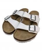 BIRKENSTOCKビルケンシュトック）の古着「レザーサンダル」｜ホワイト