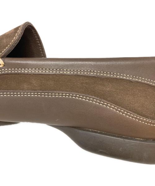 PARABOOT（パラブーツ）PARABOOT (パラブーツ) ドライビングシューズ ブラウン サイズ:SIZE 8.5の古着・服飾アイテム