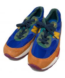 NEW BALANCE（ニューバランス）の古着「M992MC マルチ」｜オレンジ×ブルー