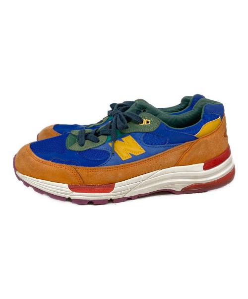 NEW BALANCE（ニューバランス）NEW BALANCE (ニューバランス) M992MC マルチ オレンジ×ブルー サイズ:SIZE 28.5cmの古着・服飾アイテム