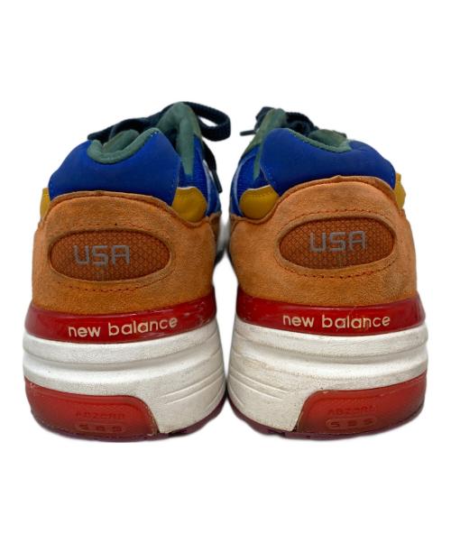 NEW BALANCE（ニューバランス）NEW BALANCE (ニューバランス) M992MC マルチ オレンジ×ブルー サイズ:SIZE 28.5cmの古着・服飾アイテム
