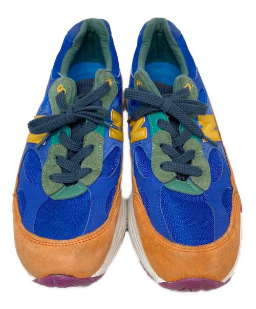 NEW BALANCE（ニューバランス）NEW BALANCE (ニューバランス) M992MC マルチ オレンジ×ブルー サイズ:SIZE 28.5cmの古着・服飾アイテム