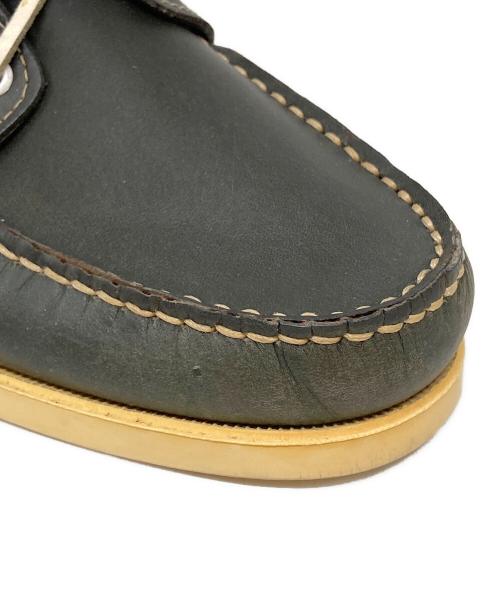 PARABOOT（パラブーツ）PARABOOT (パラブーツ) デッキシューズ ブラック サイズ:SIZE 9の古着・服飾アイテム