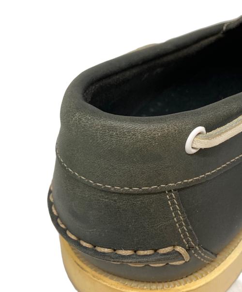 PARABOOT（パラブーツ）PARABOOT (パラブーツ) デッキシューズ ブラック サイズ:SIZE 9の古着・服飾アイテム