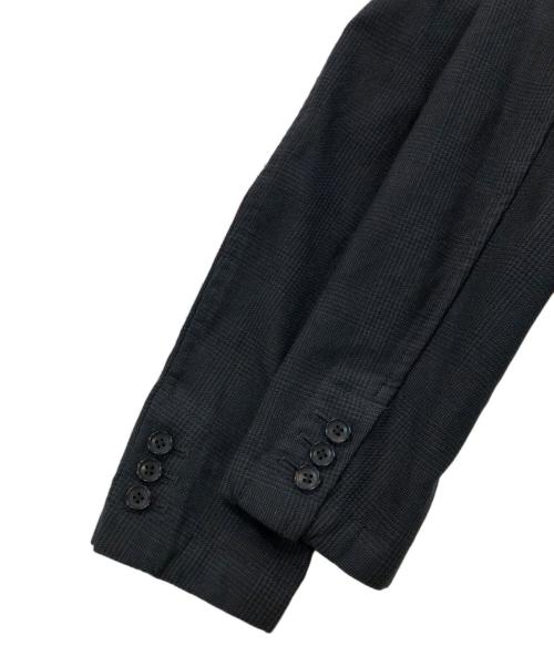 COMME des GARCONS HOMME DEUX（コムデギャルソン オム ドゥ）COMME des GARCONS HOMME DEUX (コムデギャルソン オム ドゥ) チェック段返り3Bジャケット グレー サイズ:XSの古着・服飾アイテム