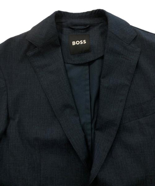 BOSS（ボス）BOSS (ボス) パッカブル スリムフィット スーツジャケット ネイビー サイズ:SIZE 46の古着・服飾アイテム