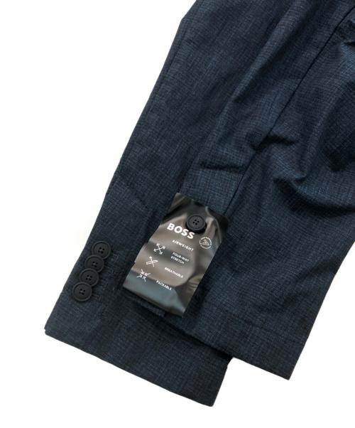 BOSS（ボス）BOSS (ボス) パッカブル スリムフィット スーツジャケット ネイビー サイズ:SIZE 46の古着・服飾アイテム