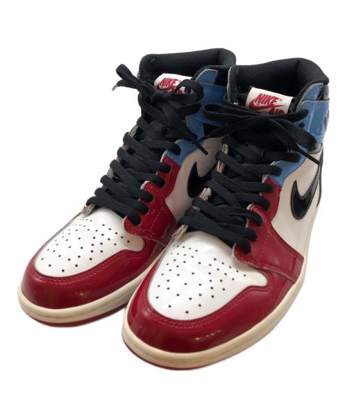 NIKE（ナイキ）NIKE (ナイキ) エアジョーダン1フィアレス レッド×ブルー サイズ:28cmの古着・服飾アイテム