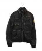 D&G DOLCE & GABBANAディーアンドジー ドルチェ＆ガッバーナ）の古着「中綿ジャケット」｜ブラック