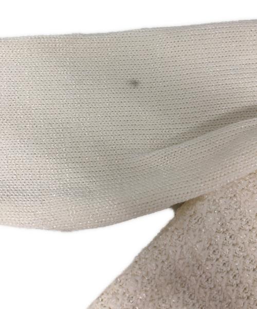 LEONARD SPORT（レオナール スポーツ）LEONARD SPORT (レオナール スポーツ) フラワープリントツイードコート ベージュ サイズ:40の古着・服飾アイテム