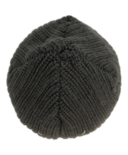 Maison Martin Margiela（メゾンマルタンマルジェラ）Maison Martin Margiela (メゾンマルタンマルジェラ) 4ステッチリブニットキャップ グレーの古着・服飾アイテム