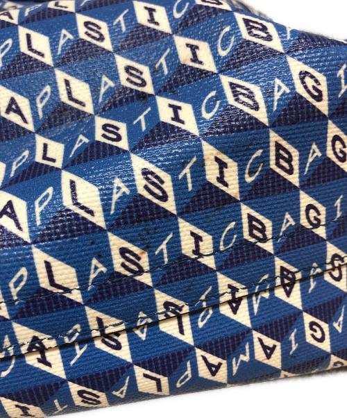 ANYA HINDMARCH（アニヤ・ハインドマーチ）ANYA HINDMARCH (アニヤハインドマーチ) I am a Plastic Bag Tote ブルーの古着・服飾アイテム