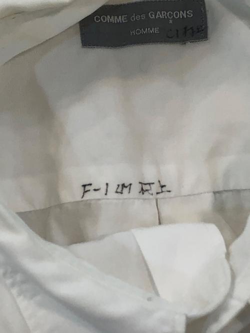 COMME des GARCONS HOMME（コムデギャルソン オム）COMME des GARCONS HOMME (コムデギャルソン オム) オールドシャツ ホワイト サイズ:-の古着・服飾アイテム