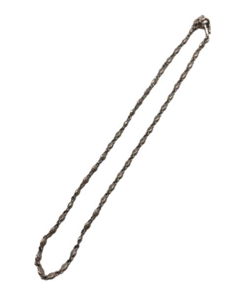 JUSTIN DAVIS（ジャスティンデイビス）JUSTIN DAVIS (ジャスティンデイビス) クロスチェーンシルバーネックレス シルバーの古着・服飾アイテム