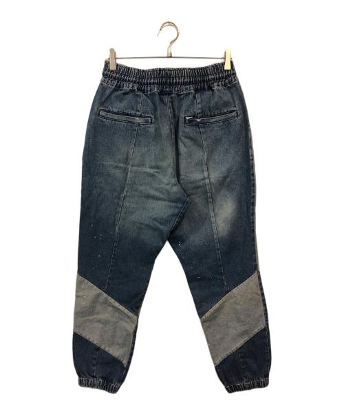 SAPEur（サプール）SAPEur (サプール) VINTAGE DENIM TRACK PANTS ブルー サイズ:Lの古着・服飾アイテム