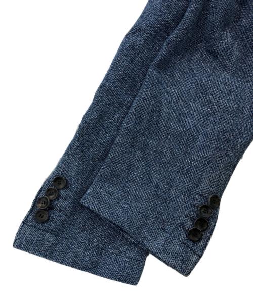 ARMANI COLLEZIONI（アルマーニ コレツィオーニ）ARMANI COLLEZIONI (アルマーニ コレツィオーニ) インディゴ染めアンコンジャケット インディゴ サイズ:SIZE 40の古着・服飾アイテム