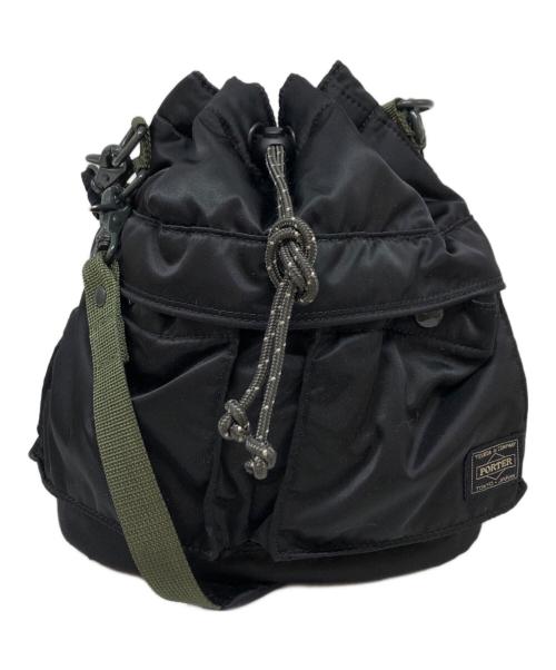 PORTER（ポーター）PORTER (ポーター) TOOL BAG S PX TANKER ブラックの古着・服飾アイテム