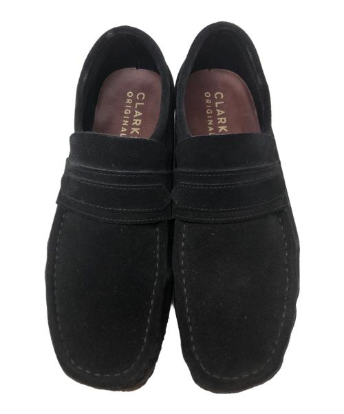 CLARKS（クラークス）CLARKS (クラークス) ワラビーローファー ブラック サイズ:25.5の古着・服飾アイテム