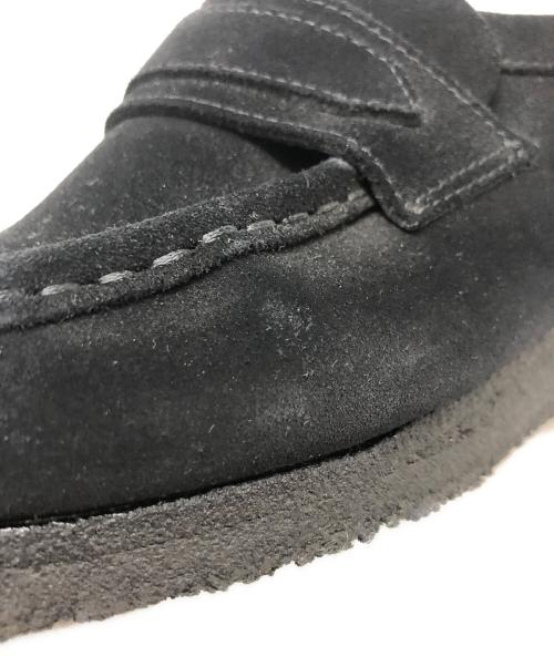 CLARKS（クラークス）CLARKS (クラークス) ワラビーローファー ブラック サイズ:25.5の古着・服飾アイテム