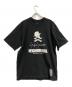 Yohji Yamamoto pour homme（ヨウジヤマモト プールオム）の古着「23SS コラボプリントTシャツ」｜ブラック