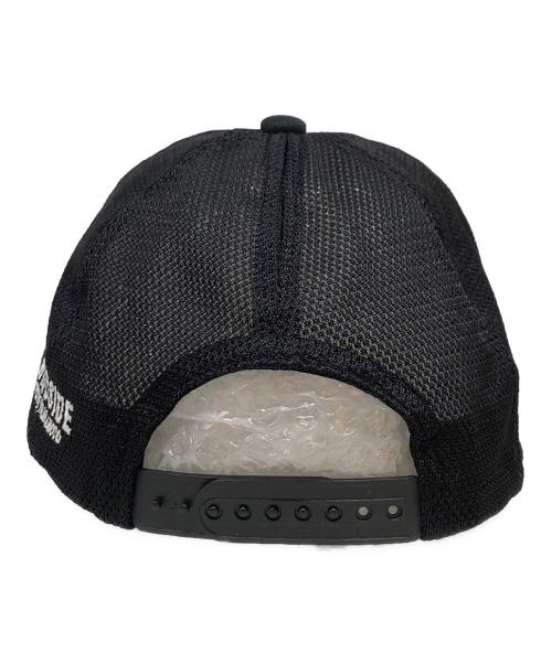 Hysteric Glamour（ヒステリックグラマー）Hysteric Glamour (ヒステリックグラマー) WILDSIDE (ワイルドサイド) フライングメッシュキャップ ホワイト×ブラックの古着・服飾アイテム