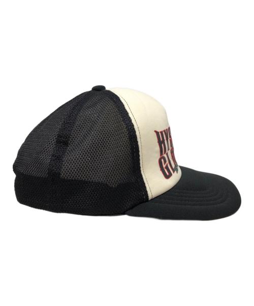 Hysteric Glamour（ヒステリックグラマー）Hysteric Glamour (ヒステリックグラマー) WILDSIDE (ワイルドサイド) フライングメッシュキャップ ホワイト×ブラックの古着・服飾アイテム