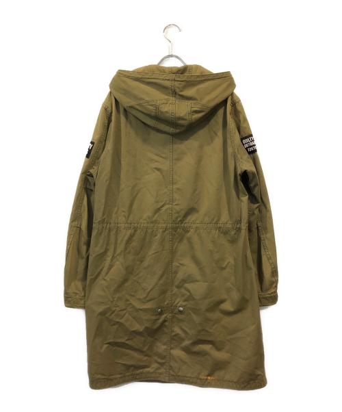 WACKO MARIA（ワコマリア）WACKO MARIA (ワコマリア) 袖パッチモッズコート オリーブ サイズ:Sの古着・服飾アイテム