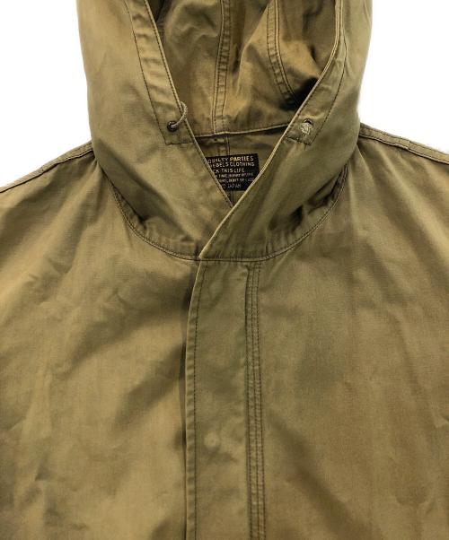 WACKO MARIA（ワコマリア）WACKO MARIA (ワコマリア) 袖パッチモッズコート オリーブ サイズ:Sの古着・服飾アイテム