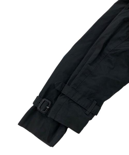 BURBERRY LONDON（バーバリーロンドン）BURBERRY LONDON (バーバリーロンドン) 裏地ノバチェックトレンチコート ブラック サイズ:Mの古着・服飾アイテム