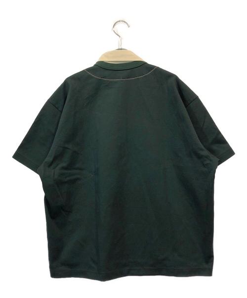 kolor/BEACON（カラービーコン）kolor/BEACON (カラービーコン) カラー切替Tシャツ グリーン サイズ:SIZE 1の古着・服飾アイテム