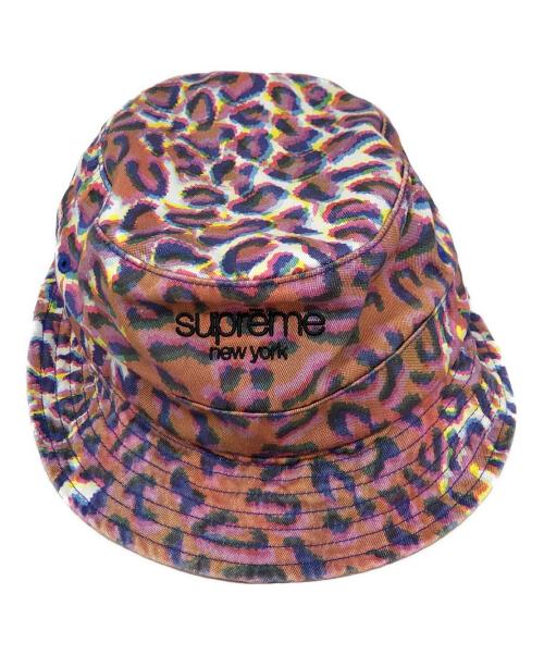 SUPREME（シュプリーム）Supreme (シュプリーム) Classic Logo Crusher Leopard ピンク サイズ:-の古着・服飾アイテム