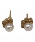 eteエテ）の古着「K10パールピアス」