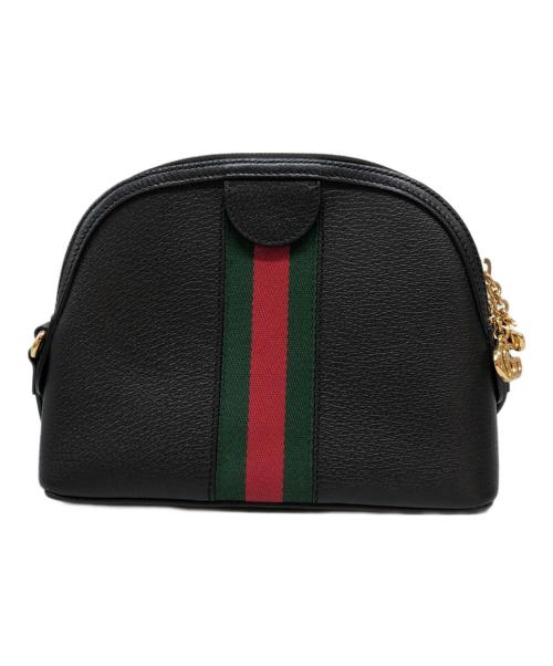 GUCCI（グッチ）GUCCI (グッチ) 〔オフィディア〕スモール ショルダーバッグ ブラックの古着・服飾アイテム