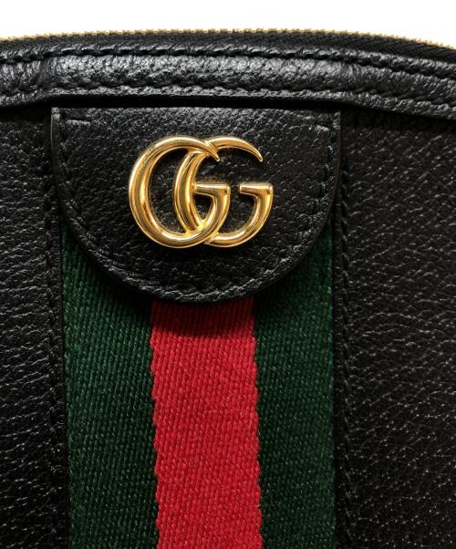 GUCCI（グッチ）GUCCI (グッチ) 〔オフィディア〕スモール ショルダーバッグ ブラックの古着・服飾アイテム
